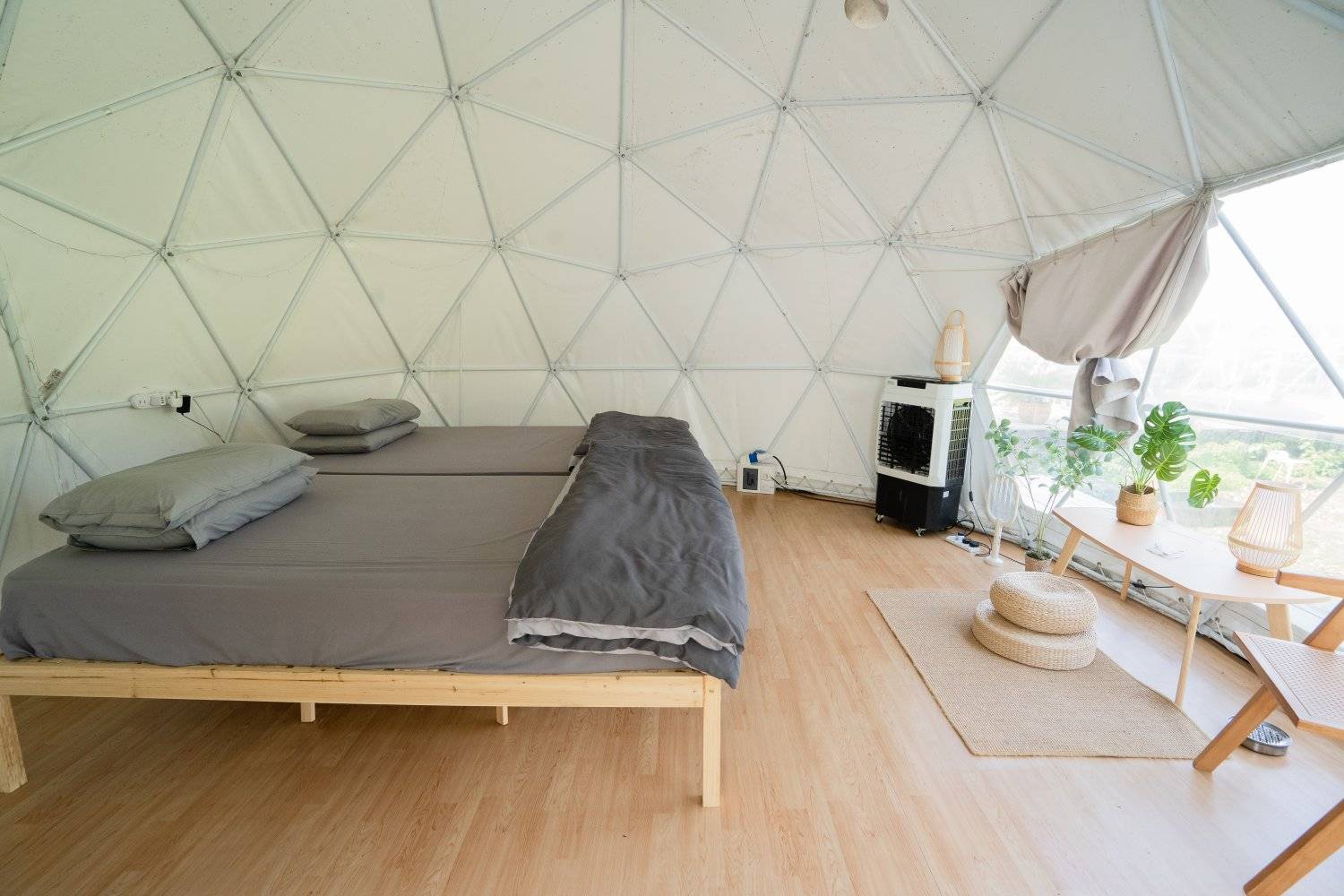 Nomad Terrace - Dome & Bell Tent & Glamping Tent 【Private Platform】 5M Dome Tent  (4 pax) - Zone D terraced area｜Nomad Terrance 7