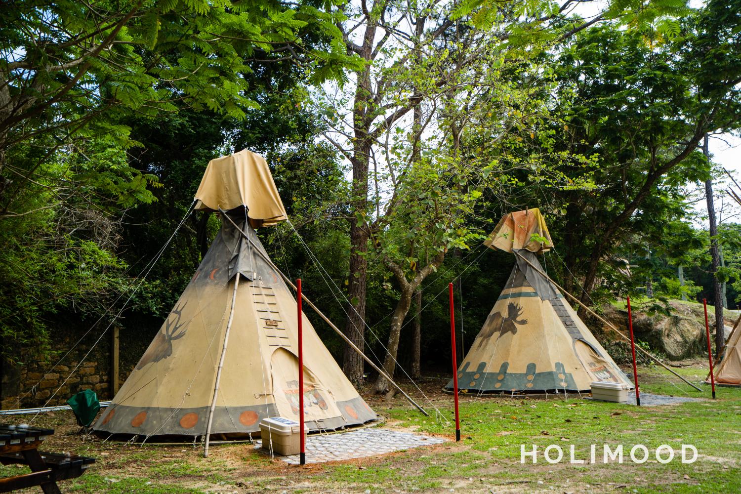 Sai Yuen Camping Adventure Park - Cheung Chau Campsite Inca Teepee 1