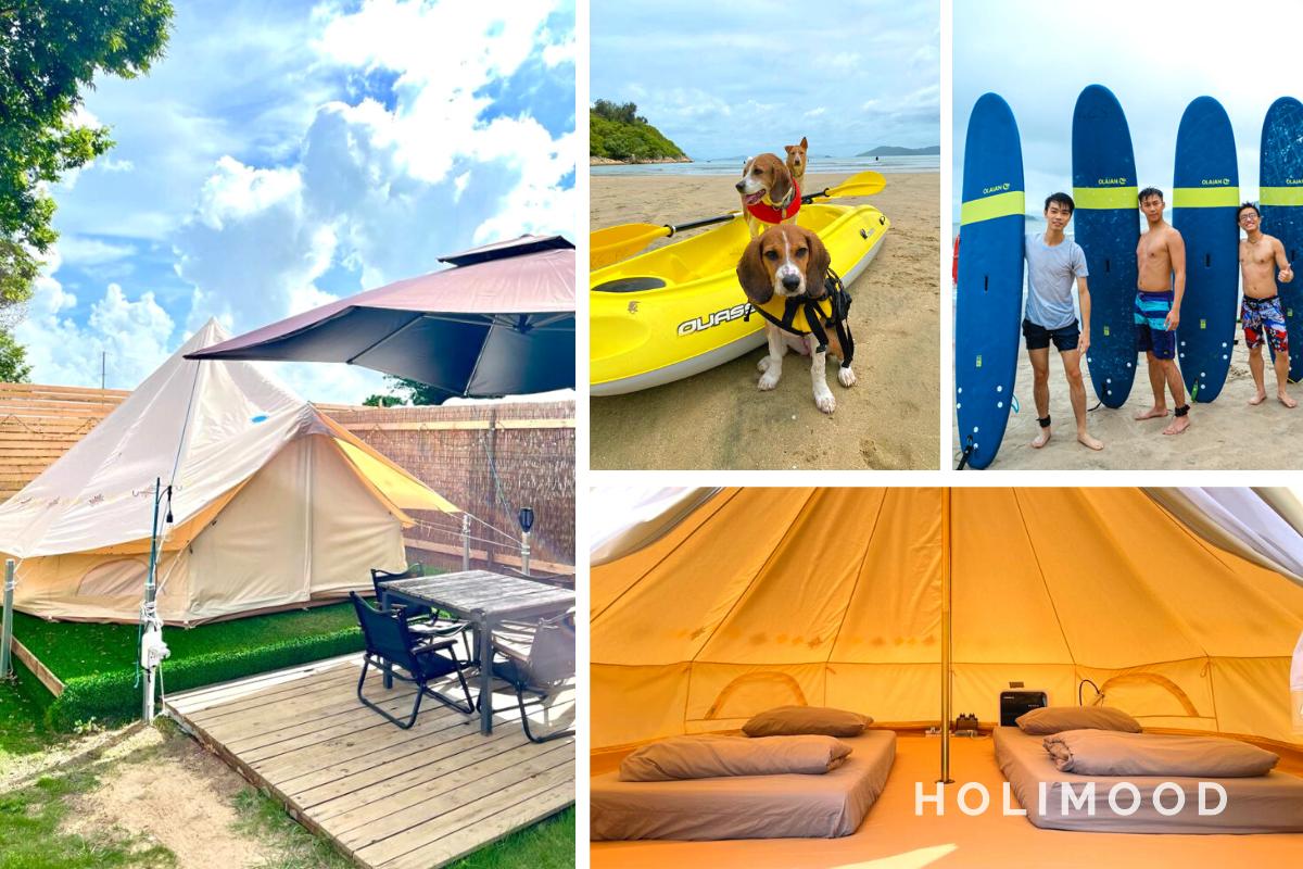 Long Coast Seasports 【Cheung Sha Village 】Deluxe Teepee Tent+Free Water Sports Voucher (4-6 pax) 1