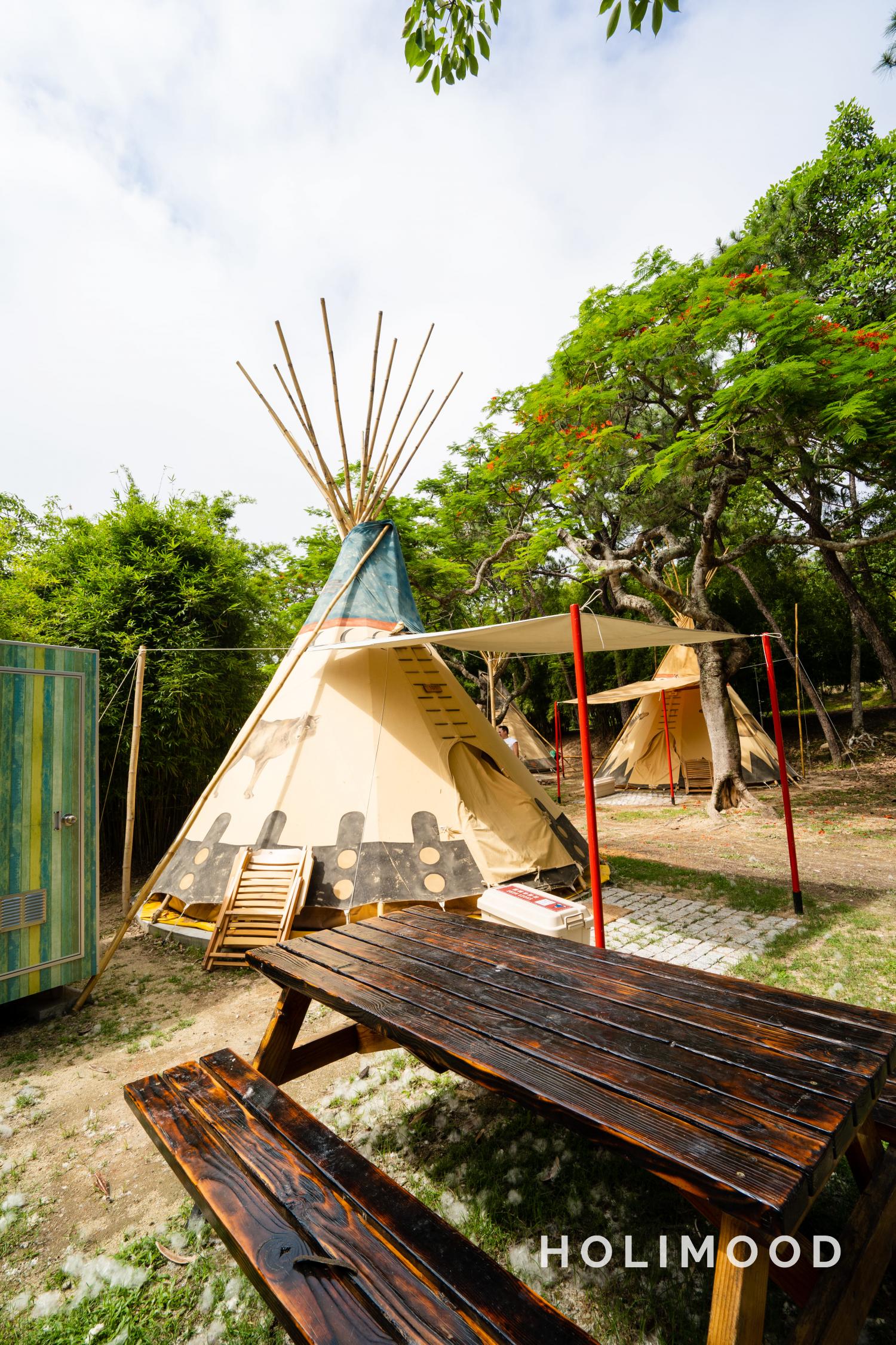 Sai Yuen Camping Adventure Park - Cheung Chau Campsite Inca Teepee 4