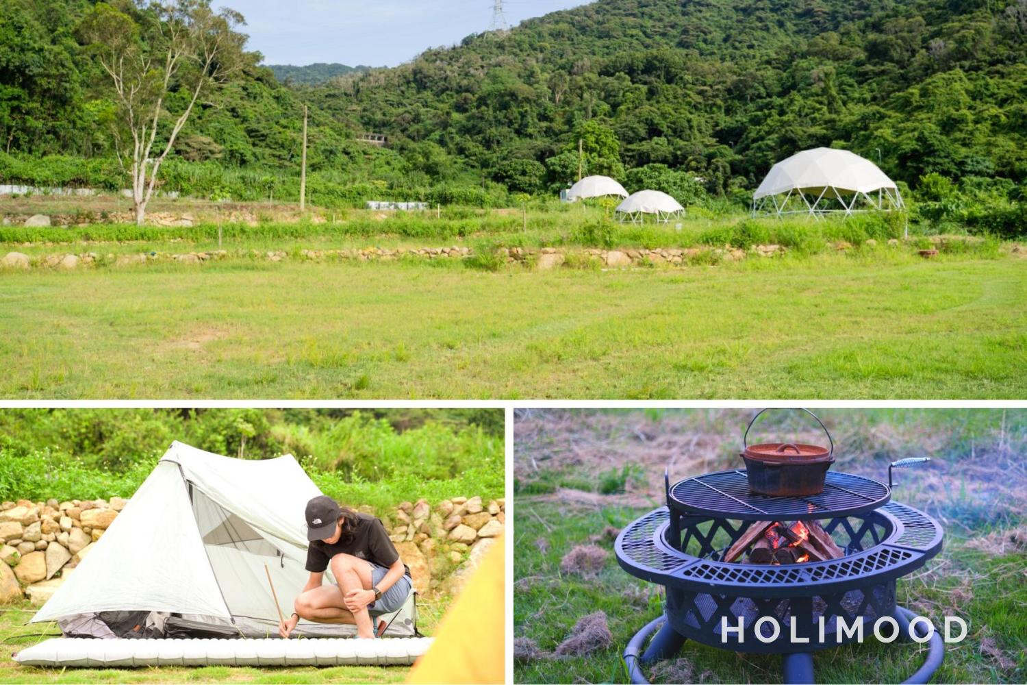 Nomad Terrace - Dome & Bell Tent & Glamping Tent 【Brand-New Campground】Nomad Terrace Camping Area - Zone C Maple Corner (5-8 pax) 1