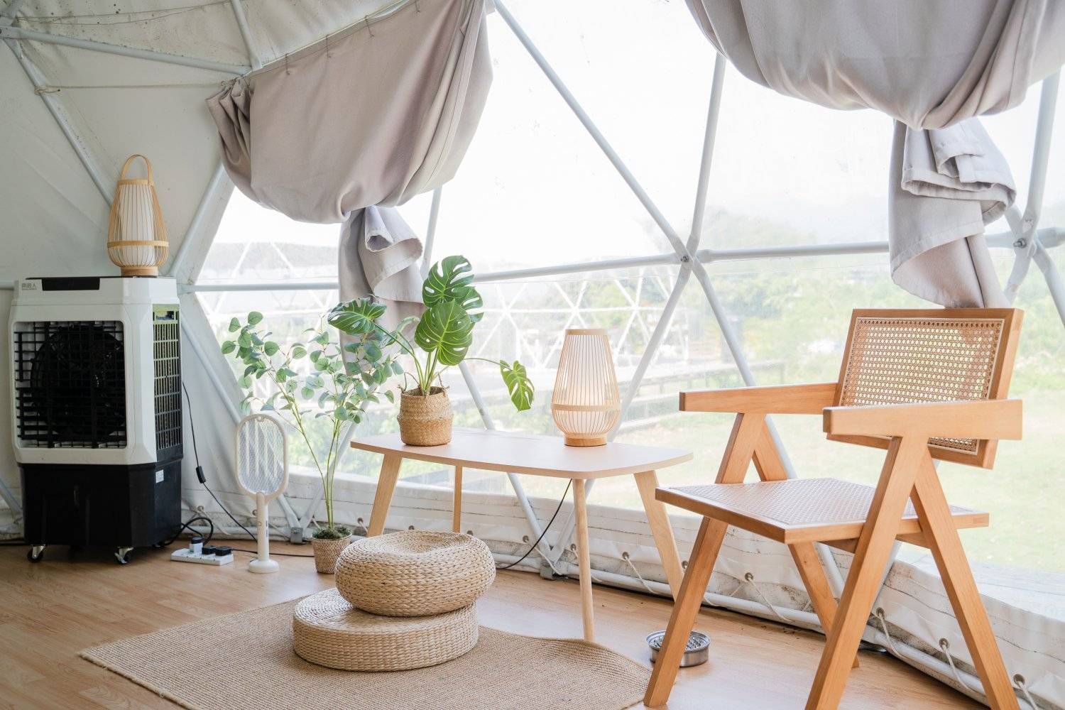 Nomad Terrace - Dome & Bell Tent & Glamping Tent 【Private Platform】 5M Dome Tent  (4 pax) - Zone D terraced area｜Nomad Terrance 10