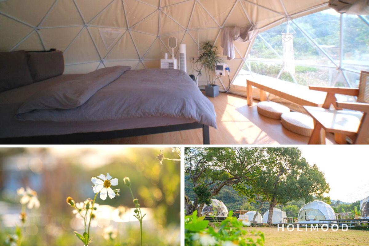Nomad Terrace - Dome & Bell Tent & Glamping Tent Nomad Terrace 4M Dome Tent  (2Pax)-Zone A 1