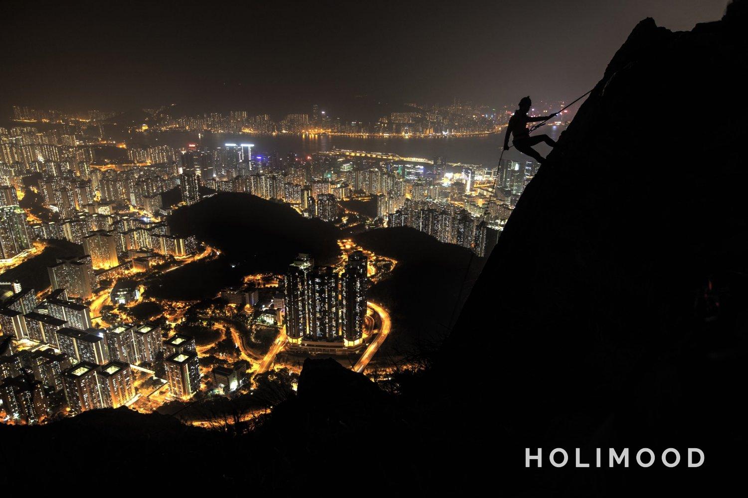 Explorer Hong Kong 【觀塘自殺涯】 夜間攀岩（沿繩下降體驗） 6