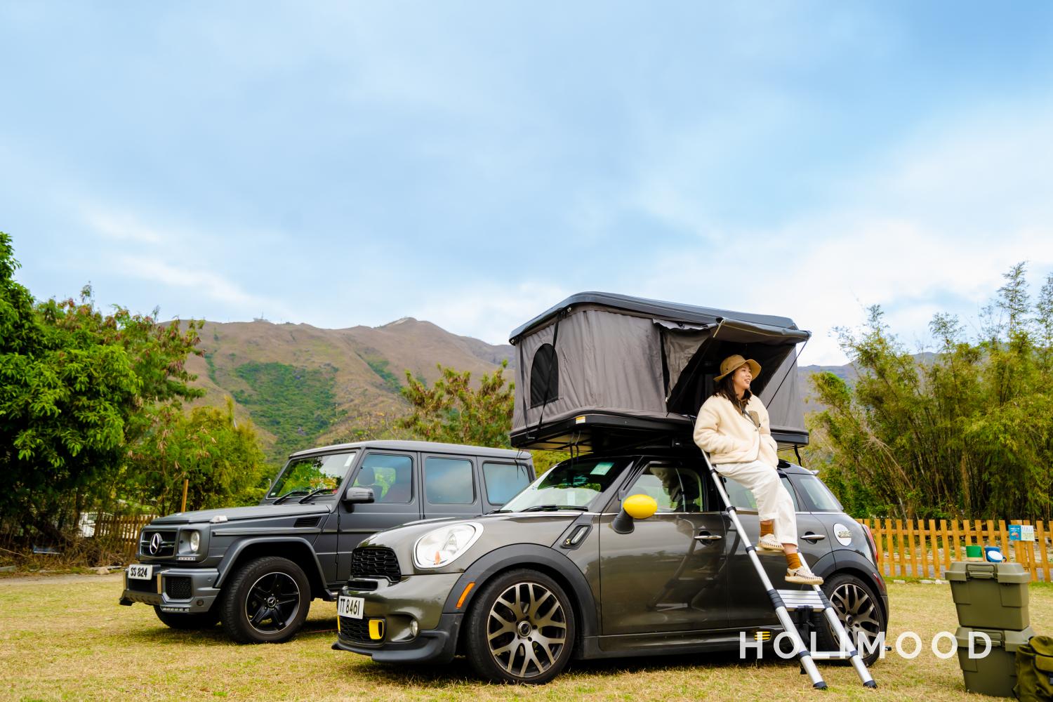 DNA 租車 【Girl Dream Car】Mini Cooper Countryman Roof Camping and Car Camping Experience 9