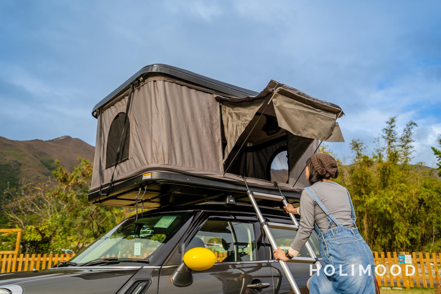 DNA 租車 【Girl Dream Car】Mini Cooper Countryman Roof Camping and Car Camping Experience 6