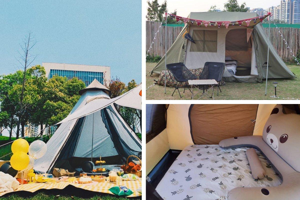 Nuts Camping [San Po Kong Pick Up]Deluxe Indian / Cabin Tent Rental Package (2-4 Pax) 1