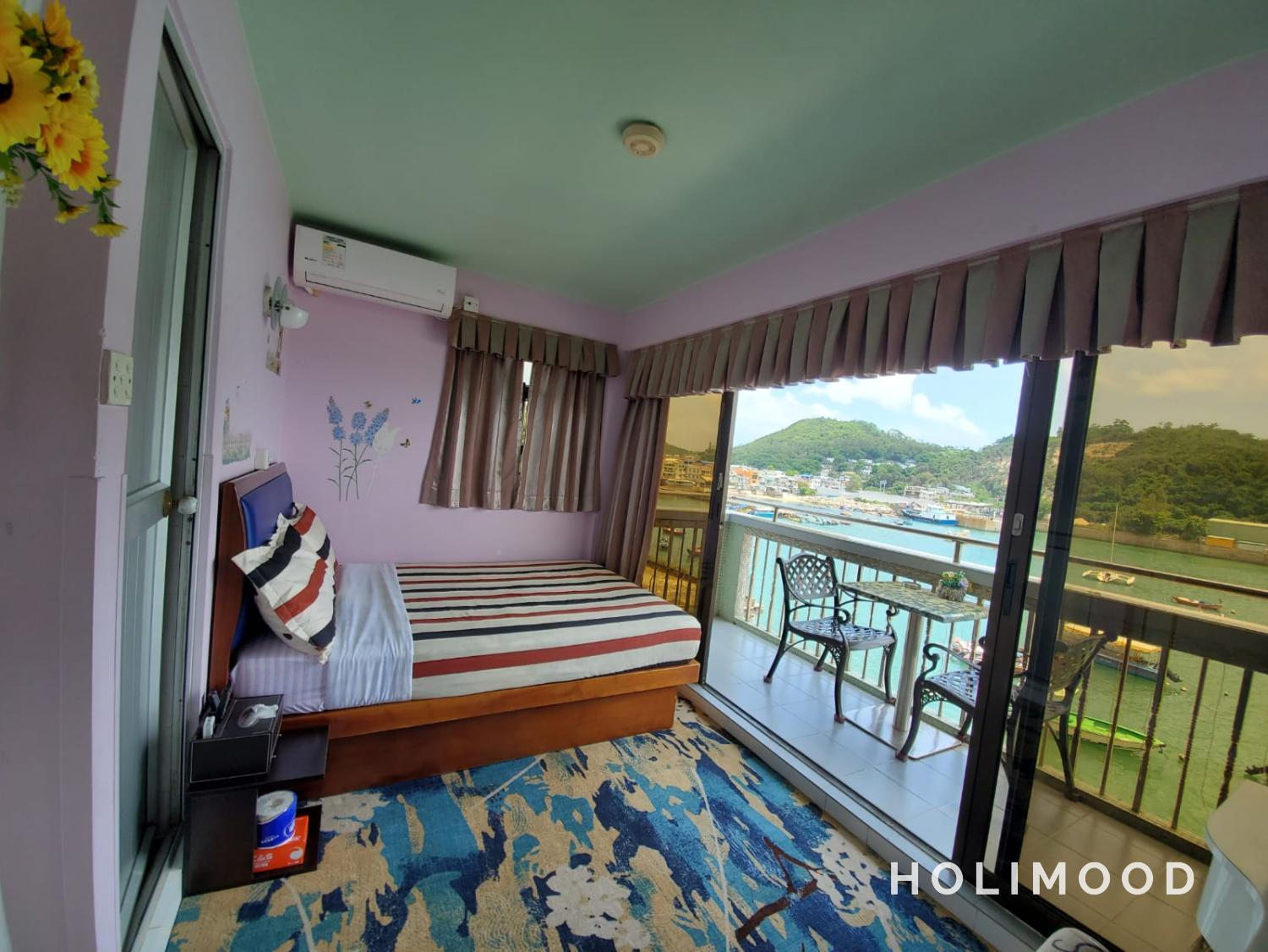 Man Lai Wah Resort 【Lamma Island】Big Balcony Sea View Room (Disposable Bed Sheet Set) 1