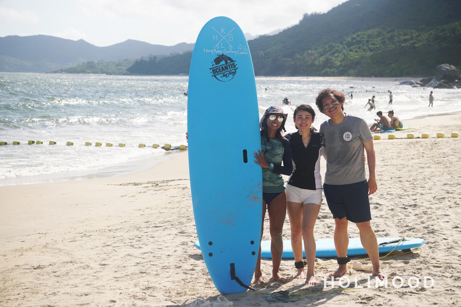 Hong Kong Surfing Lesson 【Lantau Lower Cheung Sha Beach 】Surfing Experience 3