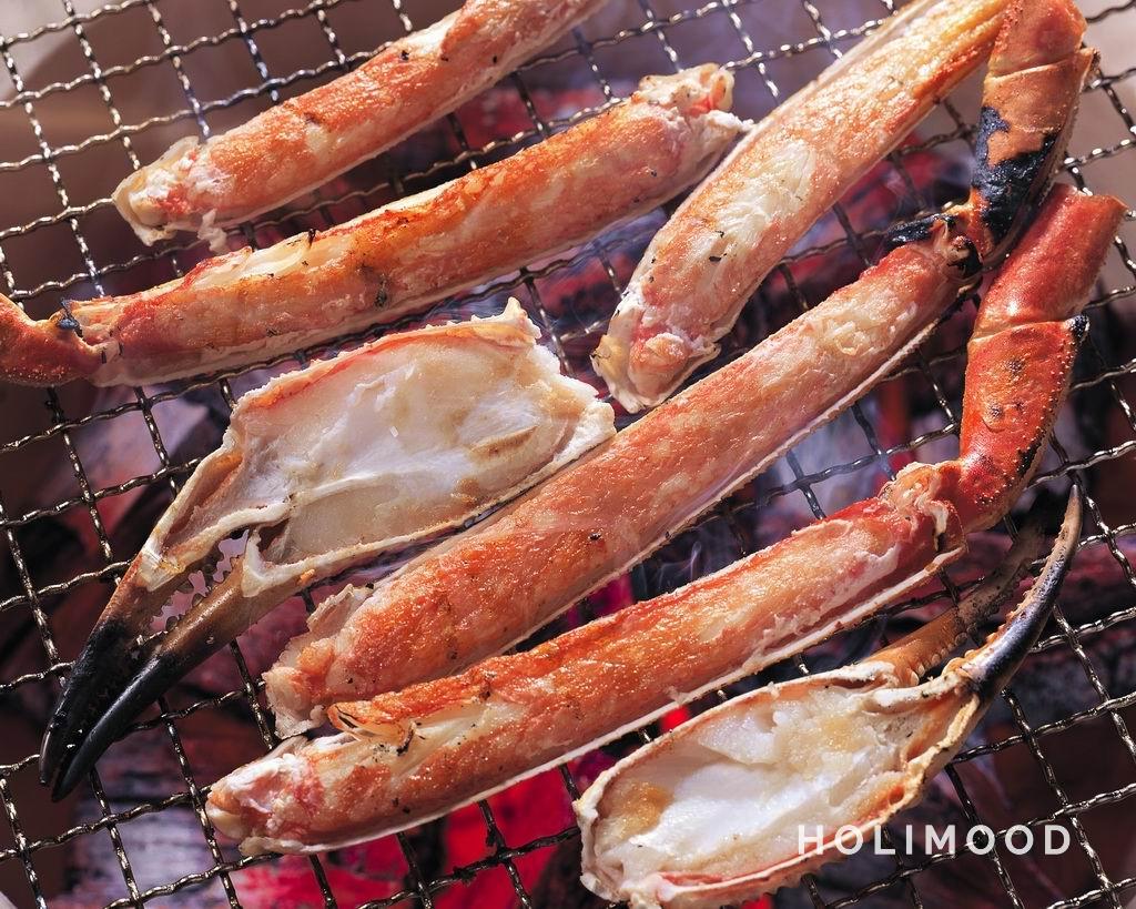 [Deluxe seafood barbecue set meal] Deluxe seafood barbecue set meal | Hokkaido cod farm crab | Canadian Lobster | scallop (8-15pax)