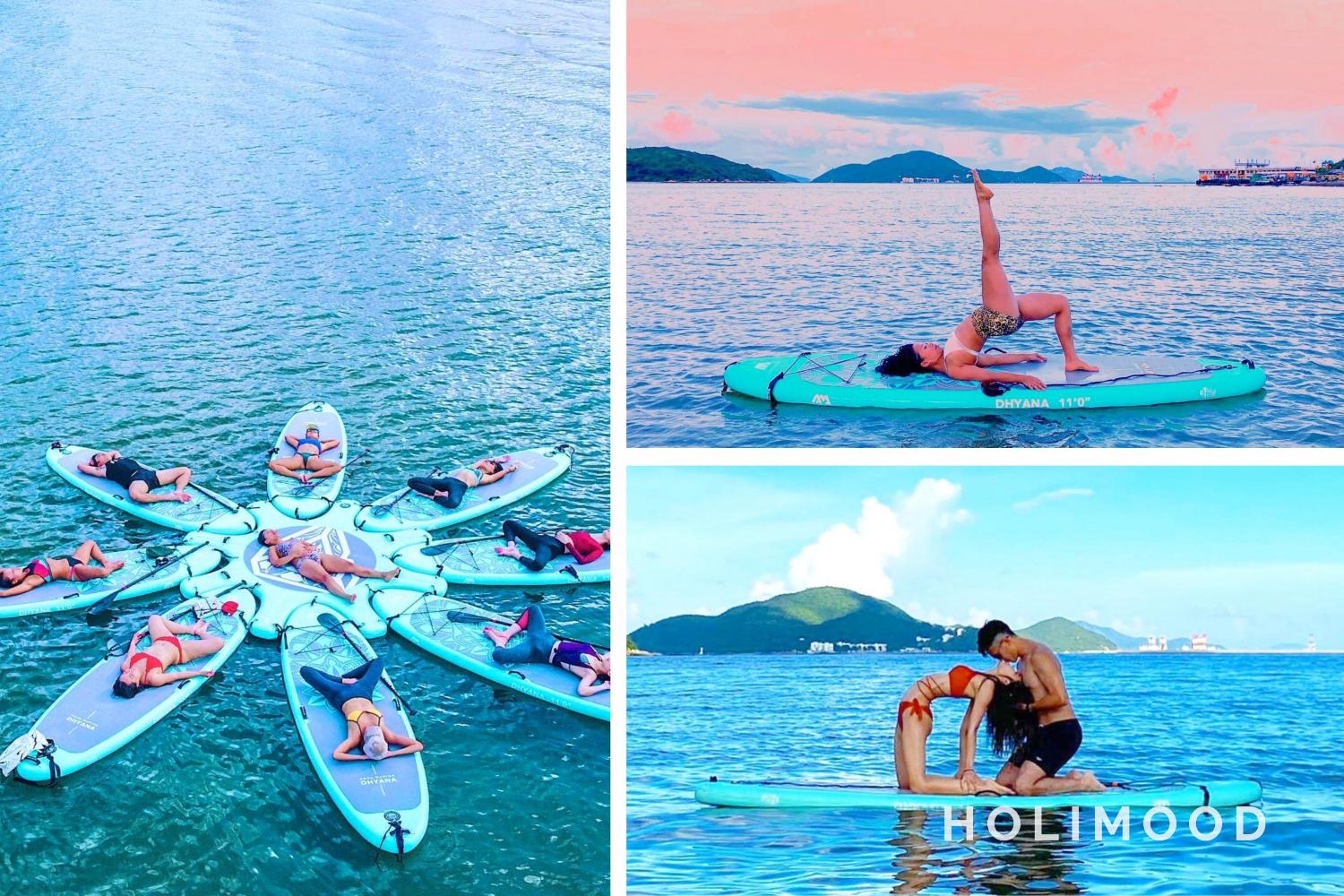 【梅窩銀礦灣】SUP X YOGA 水上直立板瑜珈體驗 - 連教練指導