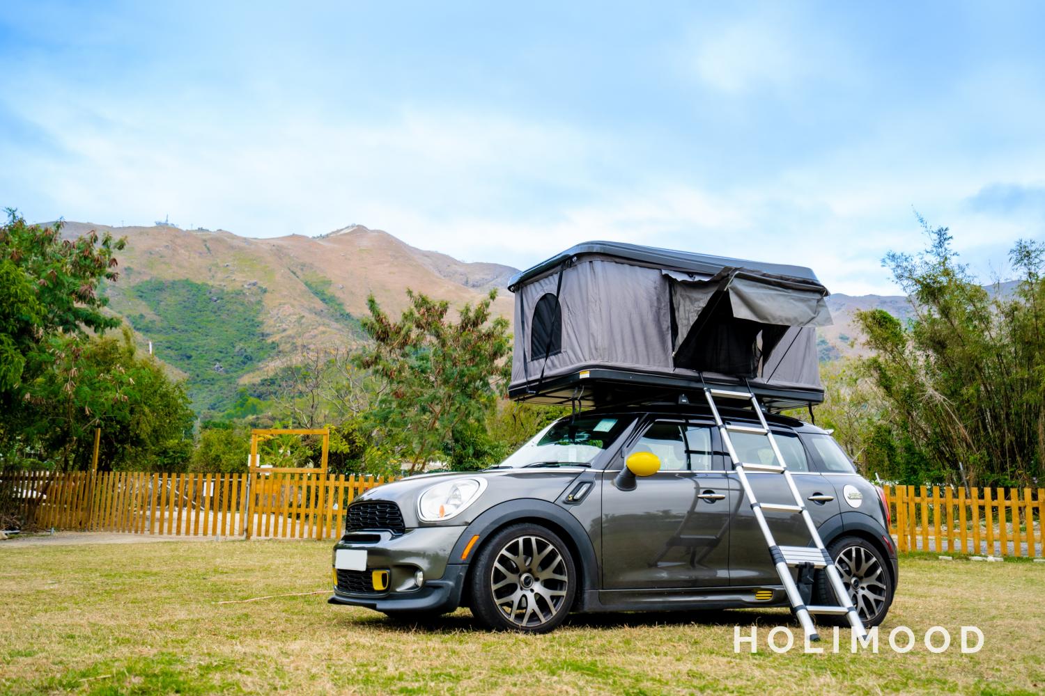 DNA 租車 【Girl Dream Car】Mini Cooper Countryman Roof Camping and Car Camping Experience 12