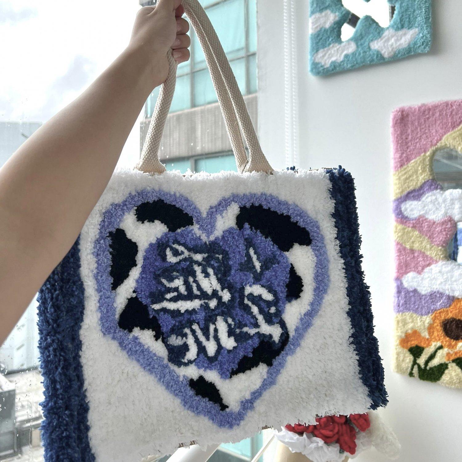 Heal Me Art 【Tufting Workshop】DIY Cushion/ Shaggy Bag/ Linen Bag 7