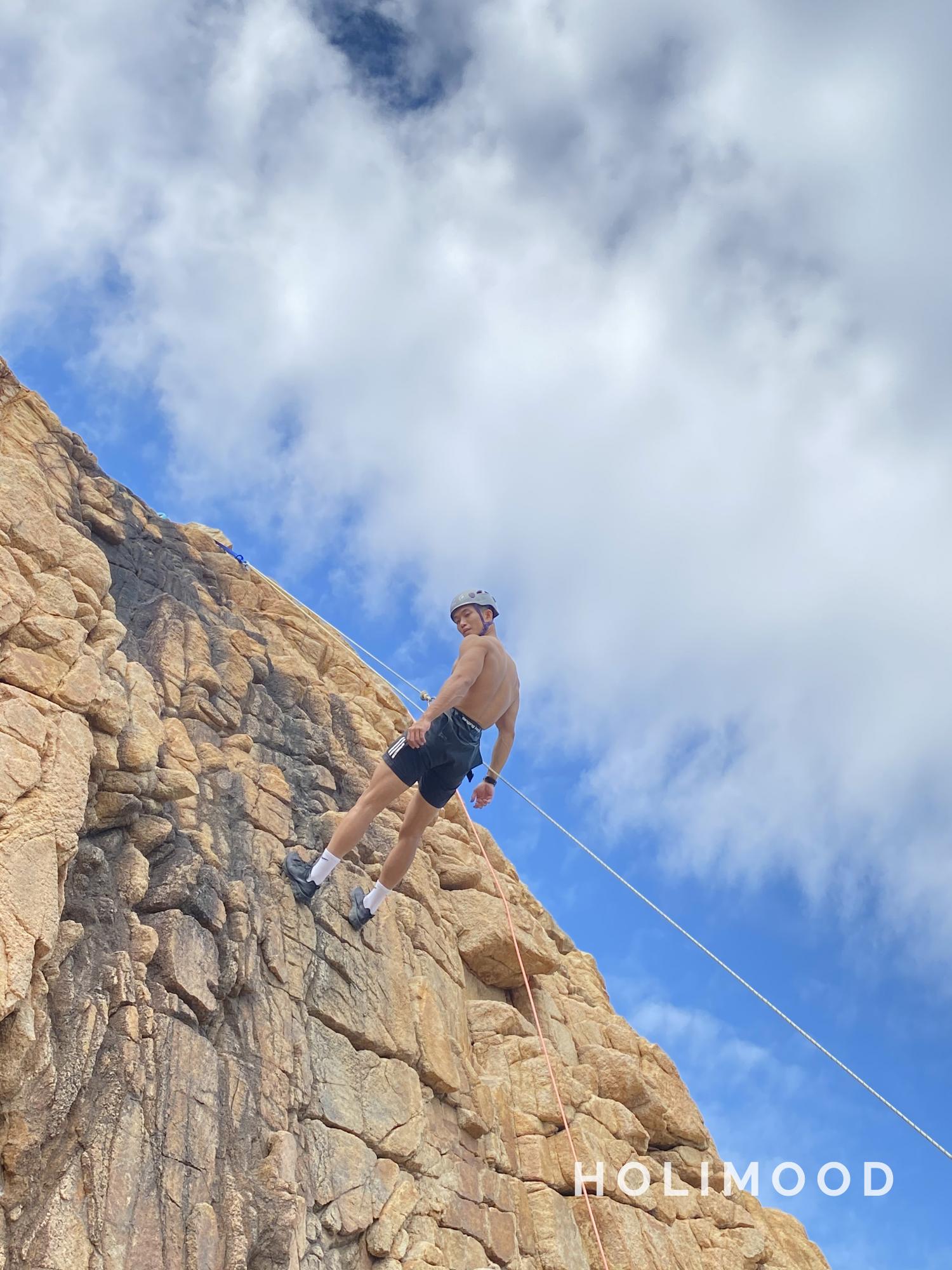 【石澳】飛索、攀岩及沿繩下降 體驗