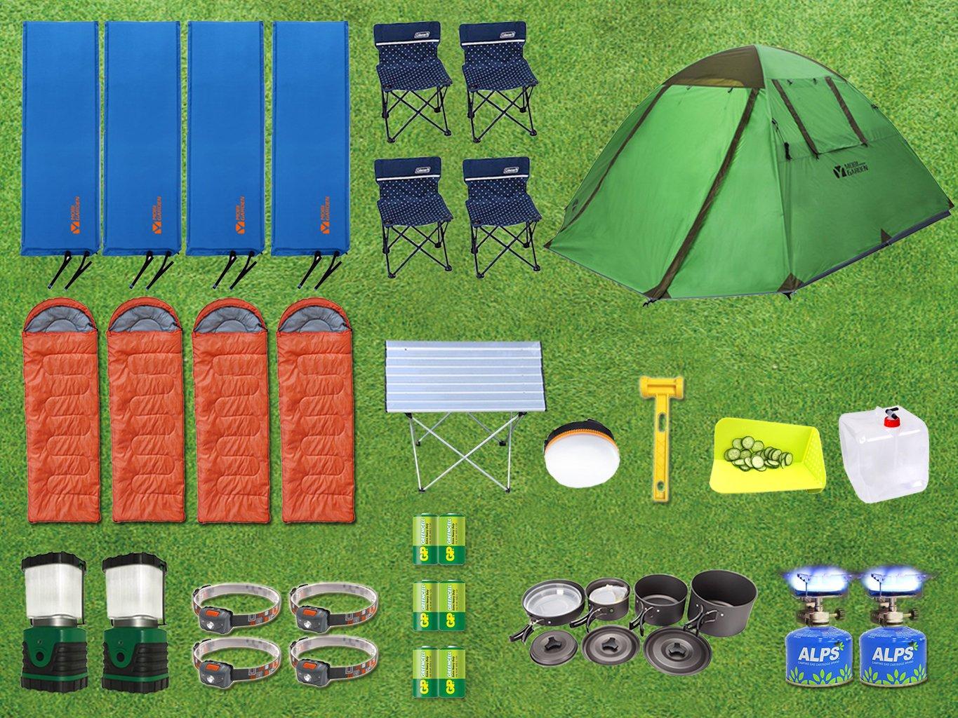 GOGO CAMP COMPANY 【Direct delivery to designated campsites】Camping Gear Rental Set for 2-4 pax 5