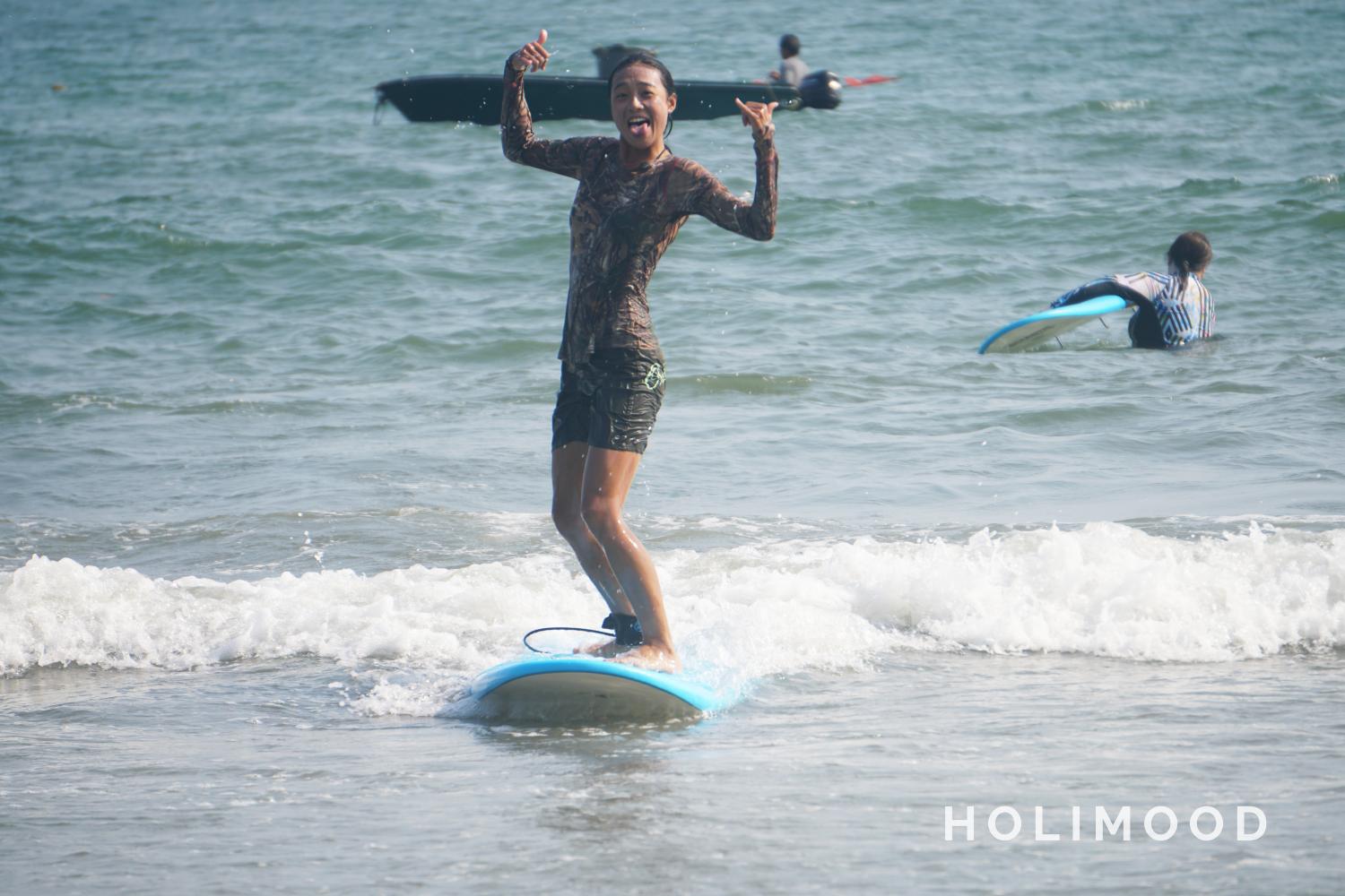 Hong Kong Surfing Lesson 【Lantau Lower Cheung Sha Beach 】Surfing Experience 12