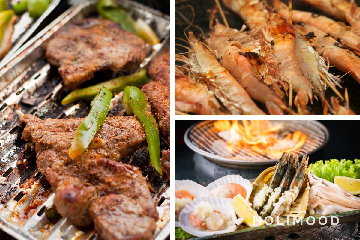 Master Mak BBQ Seafood Foodie [The best choice of seafood] Fresh seafood and barbecue meat package  | abalone | star snapper | geoduck |scallop | Razor Clam  (starting from 10pax) Directly delivery to South Lantua Island 1