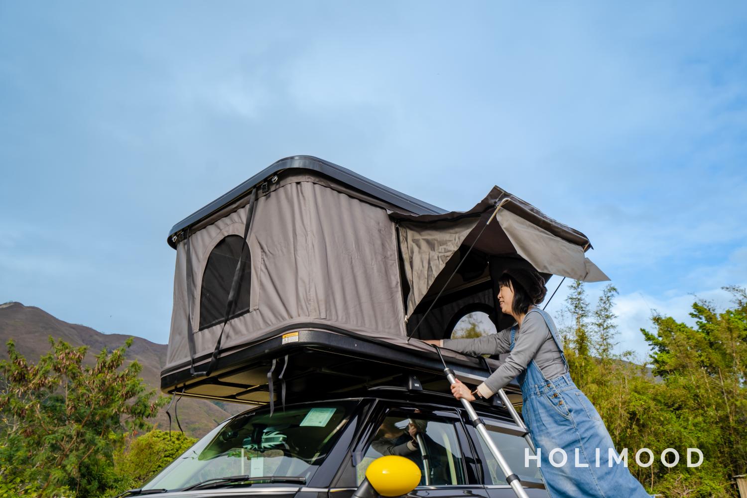 DNA 租車 【Girl Dream Car】Mini Cooper Countryman Roof Camping and Car Camping Experience 5