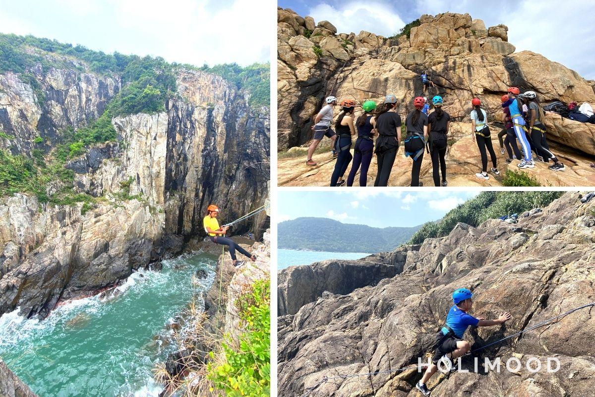 【 Sai Kung】Rock Climbing + Sea cave exploration tour
