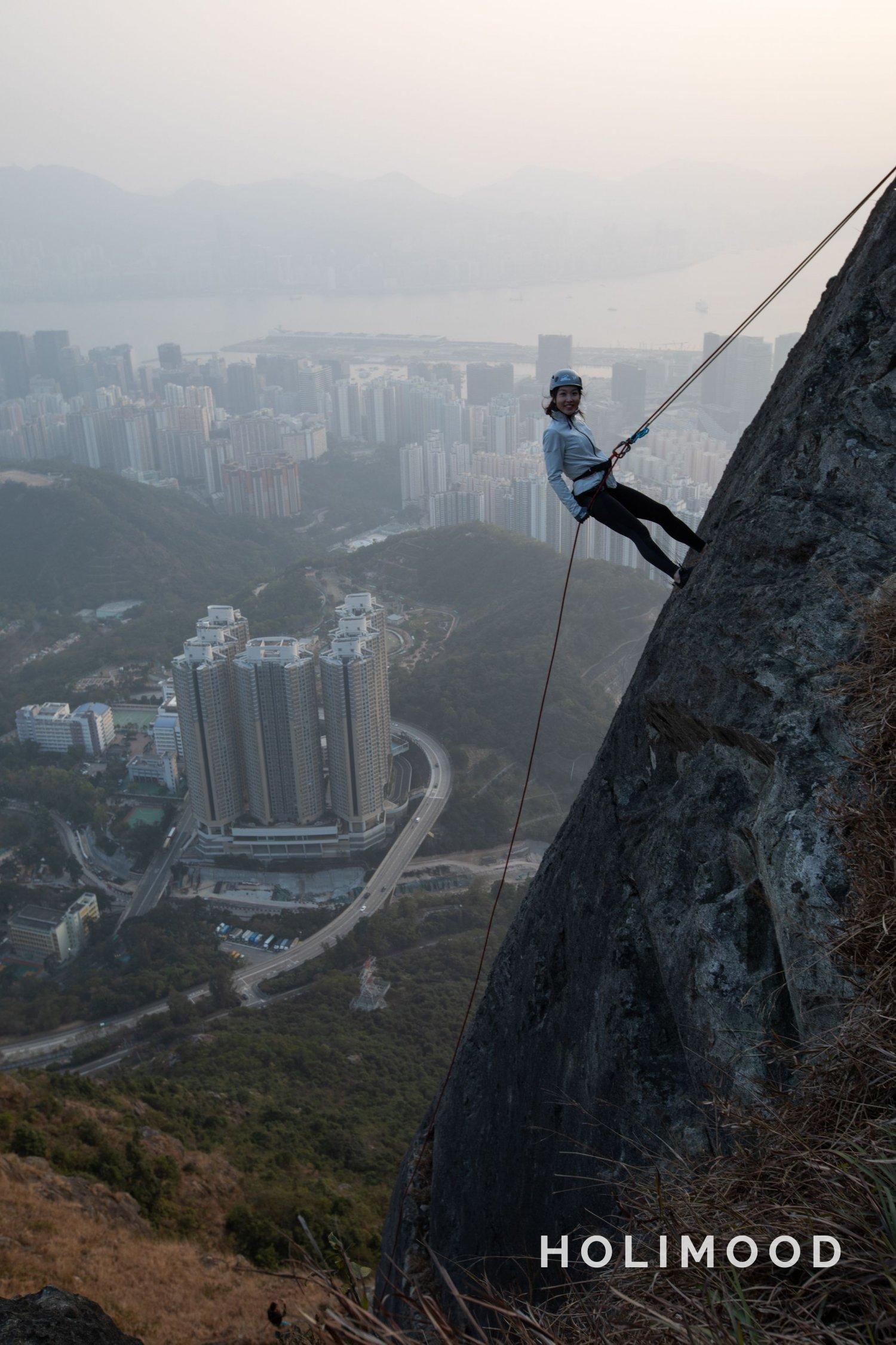 Explorer Hong Kong 【觀塘自殺涯】 夜間攀岩（沿繩下降體驗） 2