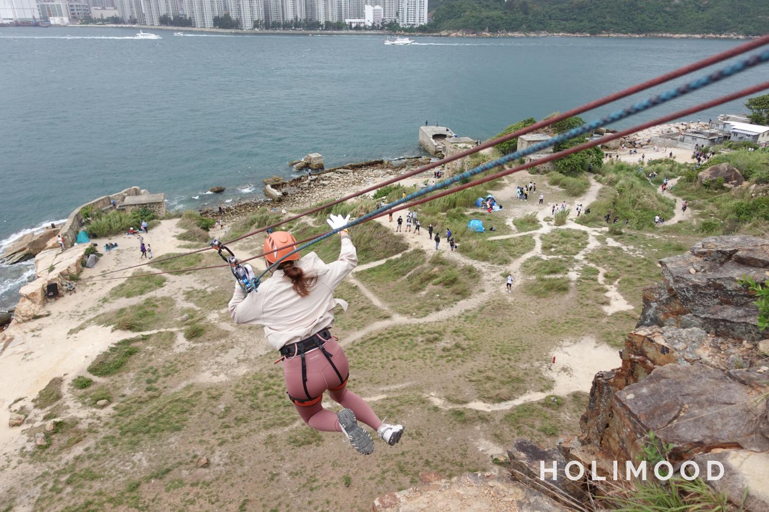 Explorer Hong Kong 【鯉魚門】飛索、沿繩下降 體驗 2
