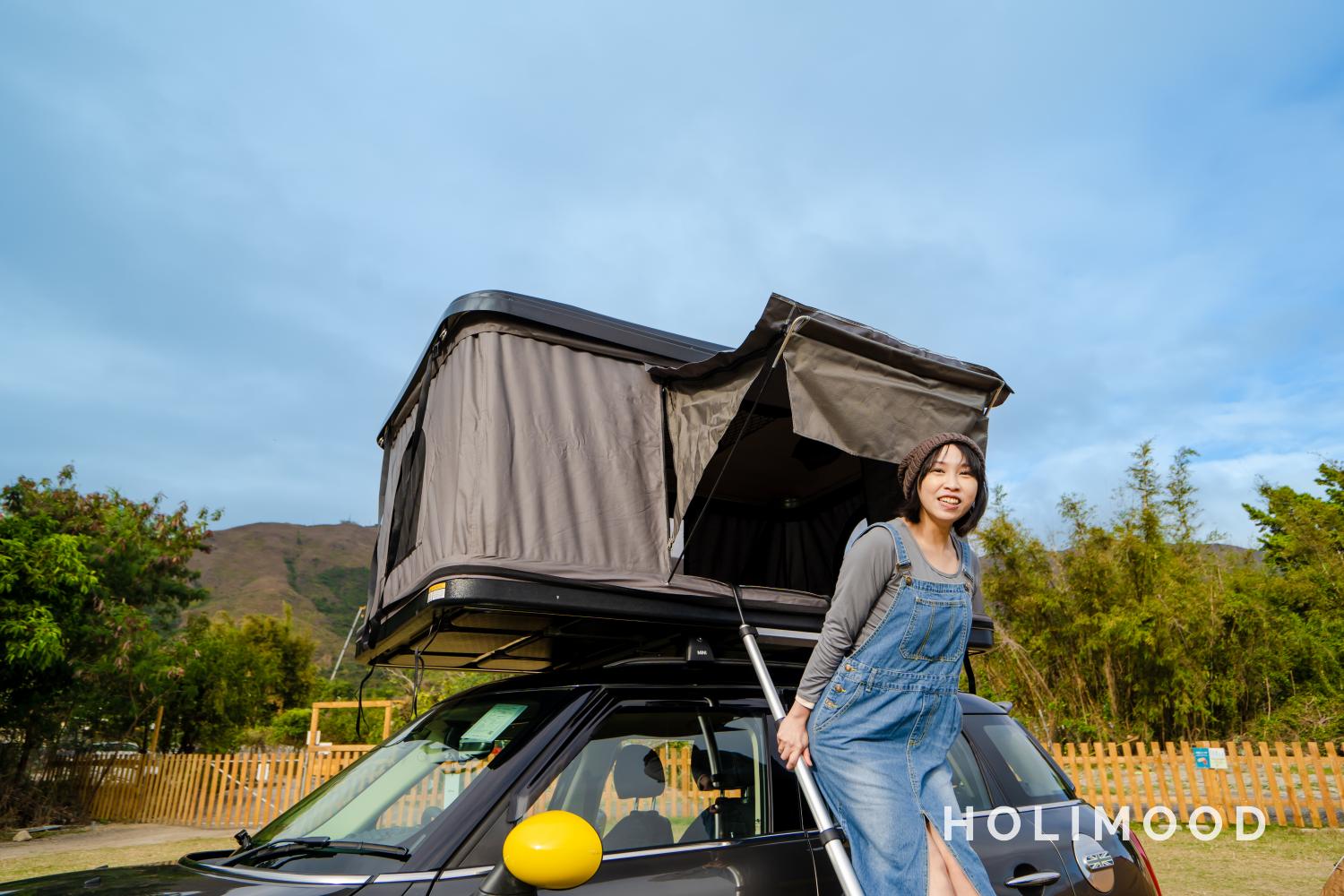 DNA 租車 【Girl Dream Car】Mini Cooper Countryman Roof Camping and Car Camping Experience 7