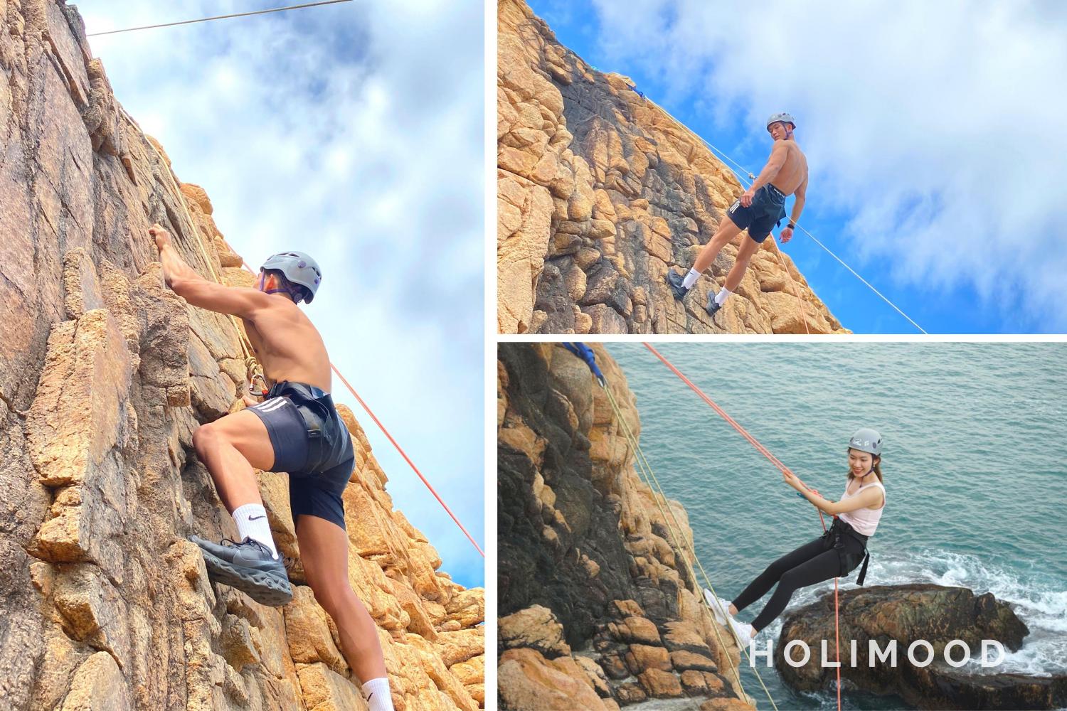 Explorer Hong Kong (Shek O) Rock climbing and Abseiling experience 7
