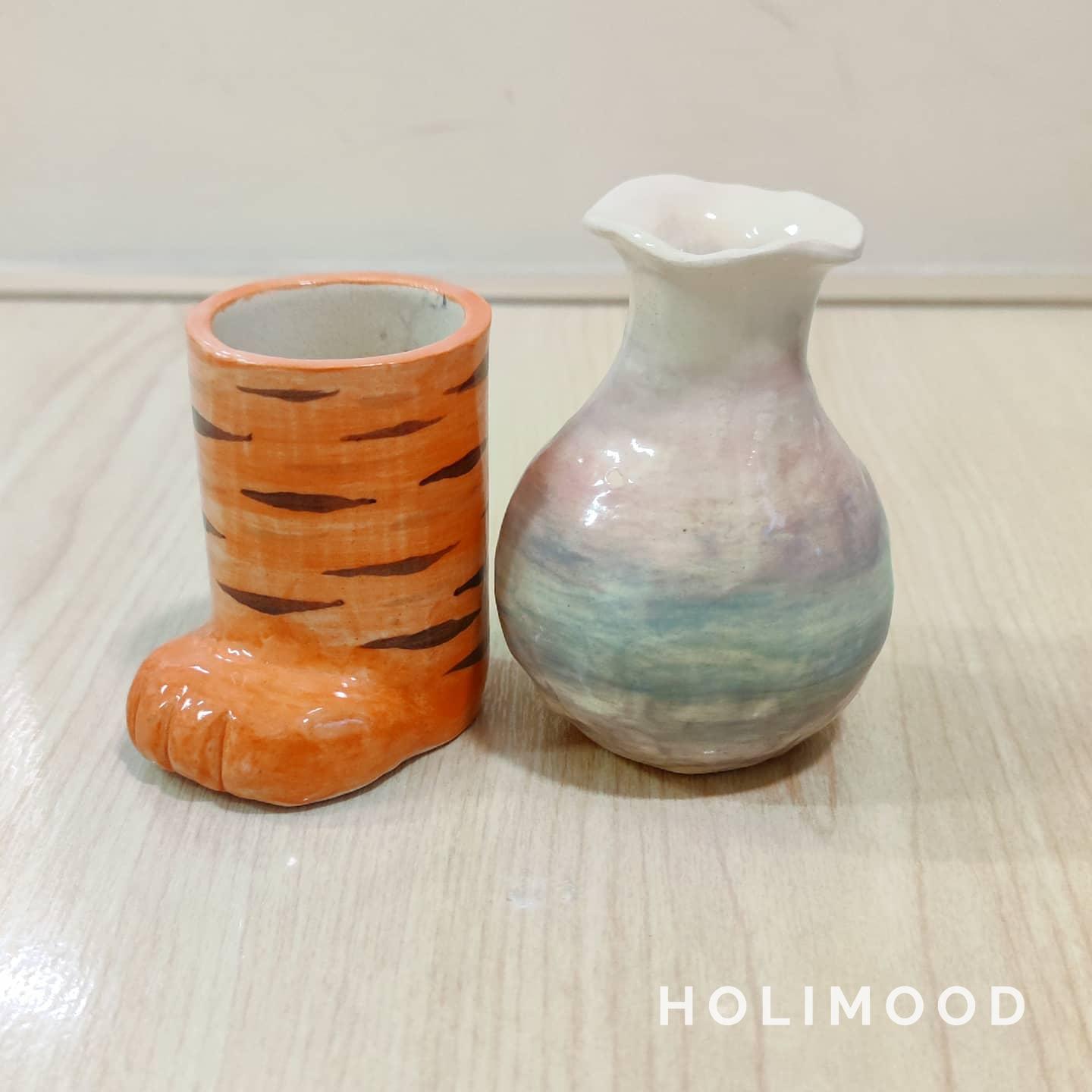 思陶藝術工作室 【手捏陶瓷工作坊】— 手捏陶瓷牙籤筒 3