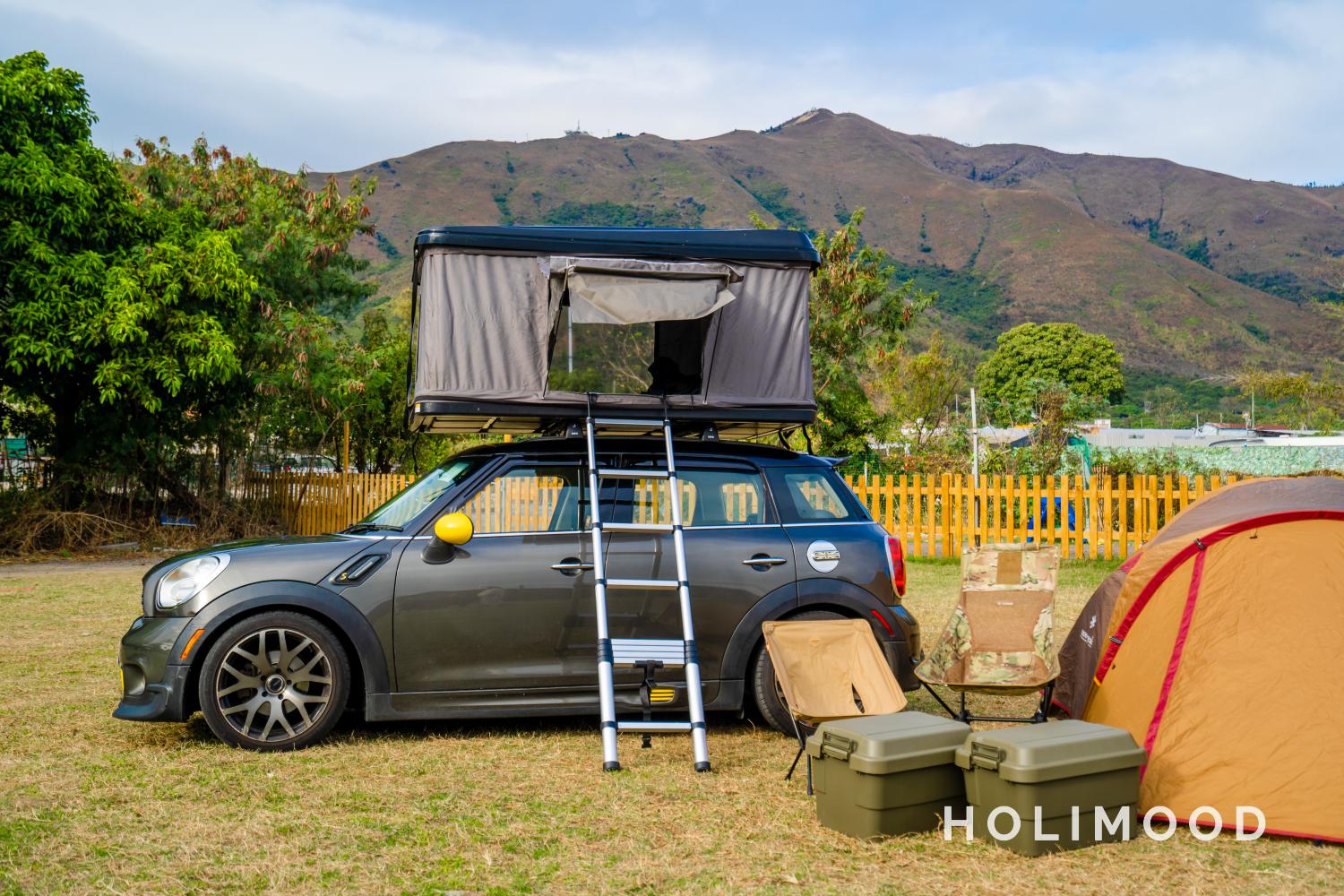 DNA 租車 【Girl Dream Car】Mini Cooper Countryman Roof Camping and Car Camping Experience 15