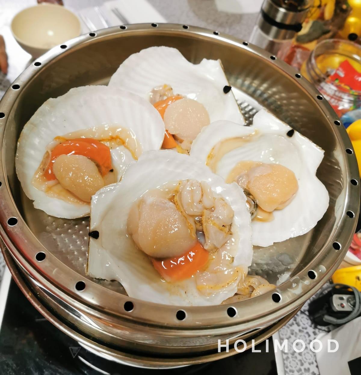 Master Mak BBQ Seafood Foodie [The best choice of seafood] Seafood Hotpot meal set | fresh seafood | abalone | crab | shrimp | mantis shrimp | Venus clam | scallop | Razor Clam (4-6pax) 3