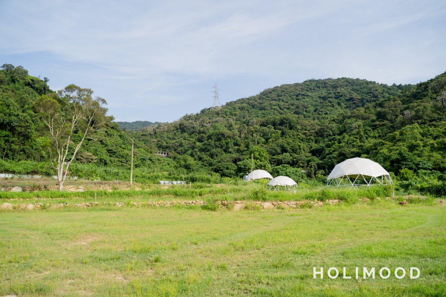 Nomad Terrace - Dome & Bell Tent & Glamping Tent 【Brand-New Campground】Nomad Terrace Camping Area - Zone C Teak Corner (2-4 pax) 7