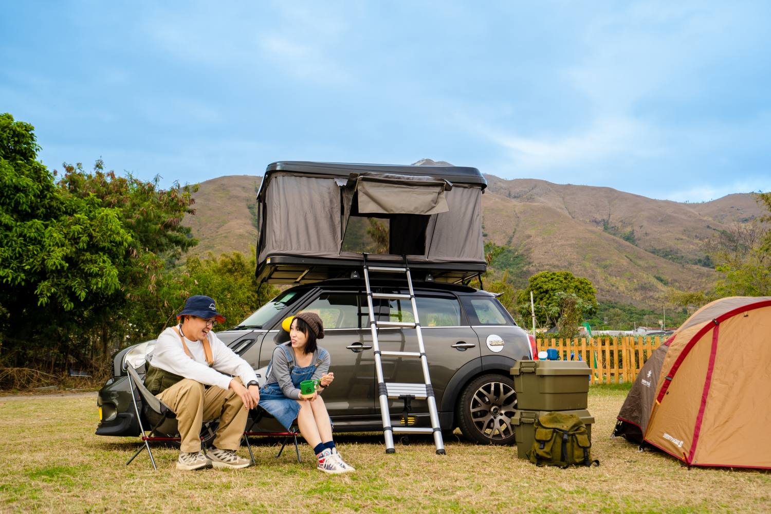 Holimood - 【少女夢想情車】Mini Cooper車頂營連汽車露營營位體驗